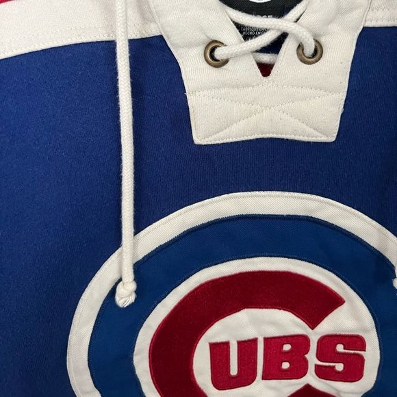 CHICAGO CUBS LACER HOODED SWEATSHIRT - Picture 12 of 13